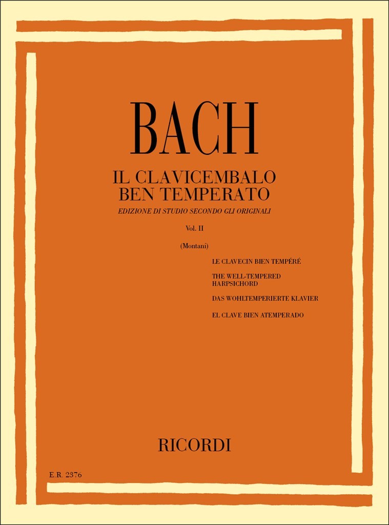 Il Clavicembalo Ben Temperato Volume II